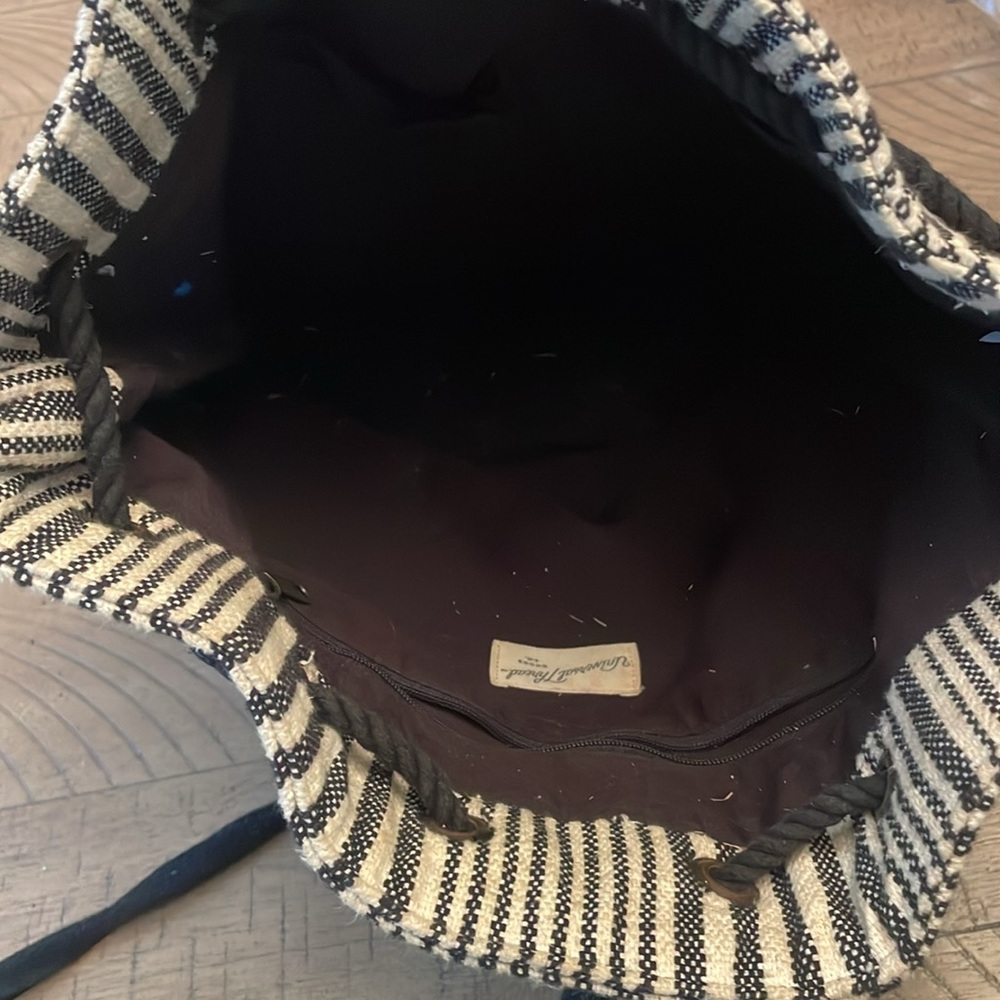 Universal Thread Black And White Boho Beach Sling… - image 4